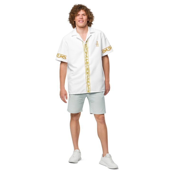 Unisex button-up shirt - Image 4