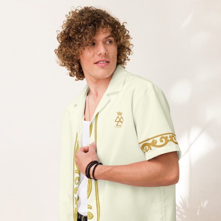 Unisex button-up shirt - Image 22