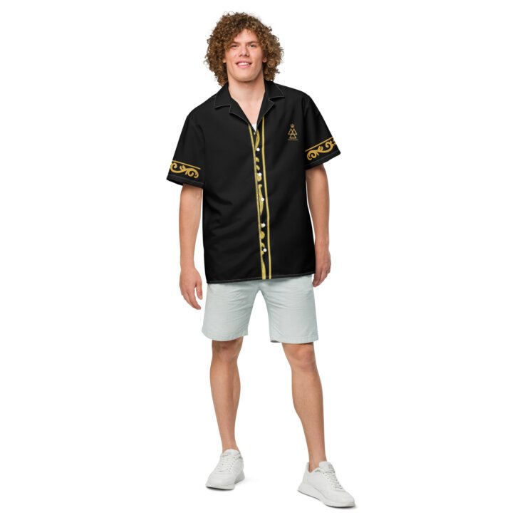 Unisex button-up shirt - Image 13