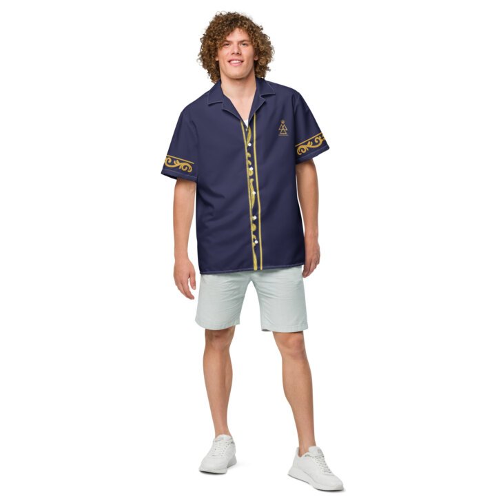 Unisex button-up shirt - Image 8