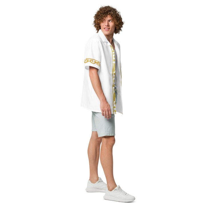 Unisex button-up shirt - Image 5