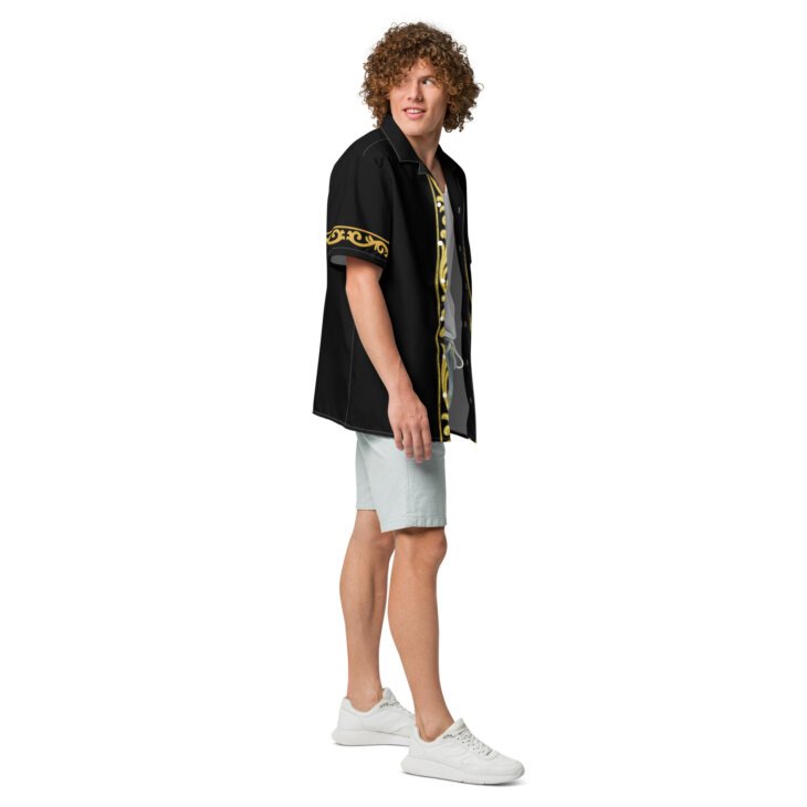 Unisex button-up shirt - Image 11