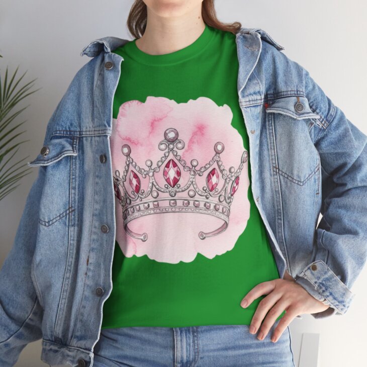 Crown Design Women Heavy Cotton Tee - Image 45