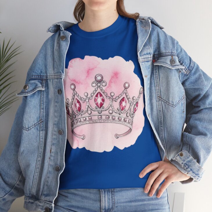 Crown Design Women Heavy Cotton Tee - Image 60