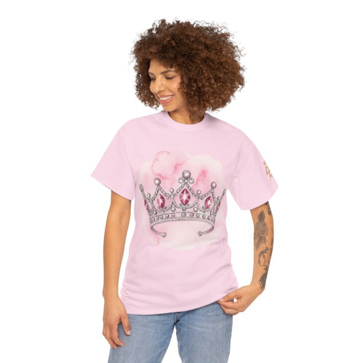Crown Design Women Heavy Cotton Tee - Image 63