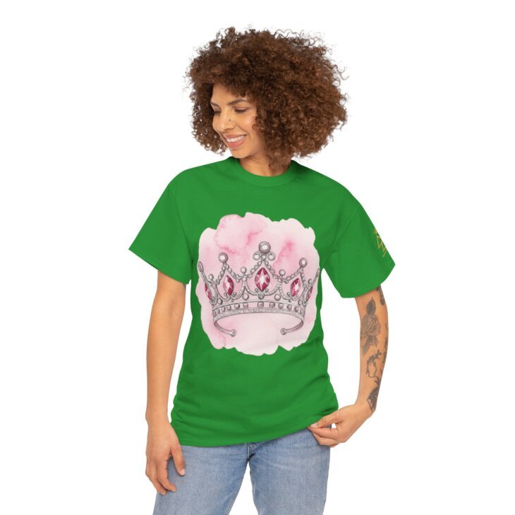 Crown Design Women Heavy Cotton Tee - Image 43