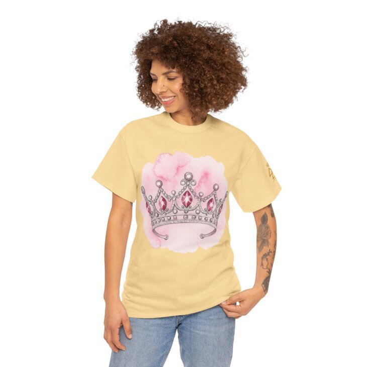 Crown Design Women Heavy Cotton Tee - Image 18