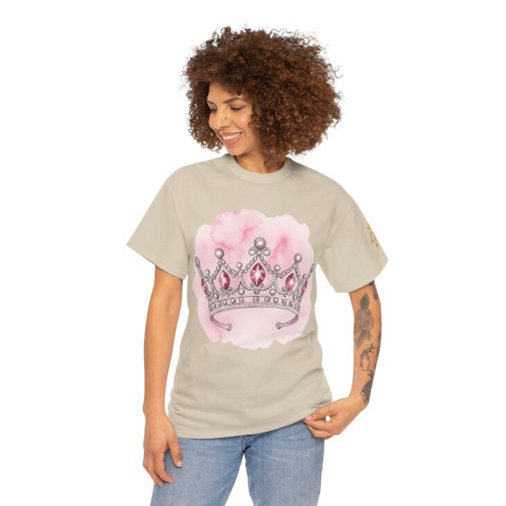 Crown Design Women Heavy Cotton Tee - Image 13