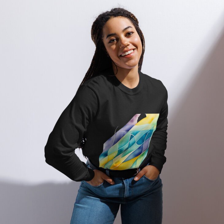 Women's long-sleeve T-shirt - Image 2