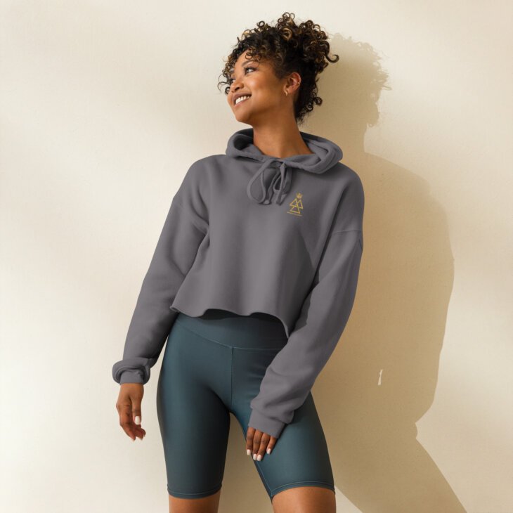 Women's Crop Hoodie - Image 6